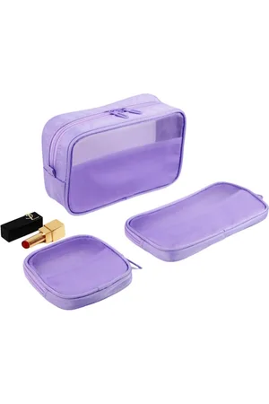 Fashion Favorite 3-in-1 Toilettas - | 22 x 14 x 6,5 cm | Polyester / Metaal |