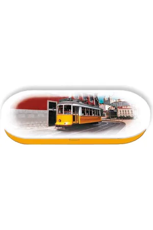 Fridolin Metalen brillenkoker Lissabon, Tram 28