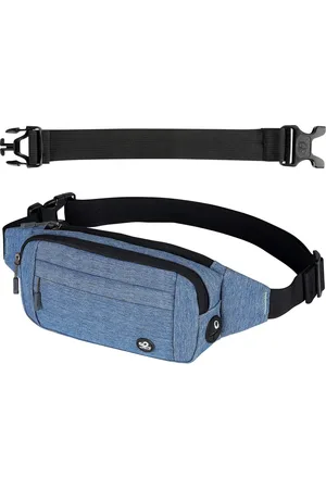 Merkloos Bumbags Taille Fanny Pack Dames Mode Bum Bag Met Verstelbare Riem Voor Sport Running Wandelen Joggen Meisjes Vrouwen Mannen, , S, Lange taille riem