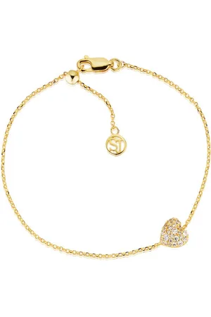 Sif Jakobs Jewellery Caro zilveren armband met bedel ingezet met zirkonia SJ-B72358-CZ-YG