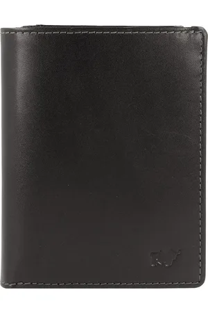Braun büffel Braun Büffel Leren Portemonnee Arezzo North Coin Wallet Zwart
