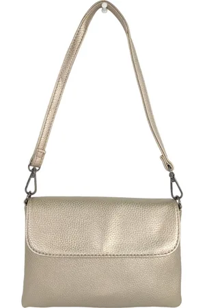 Flora & CO Flora&Co - klein handtasje/crossbody - korte en lange riem - goudkleurig