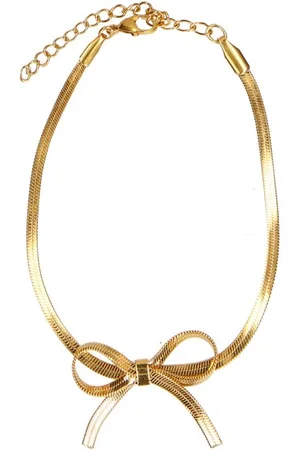Manfield Dames - Gouden armband met strik detail
