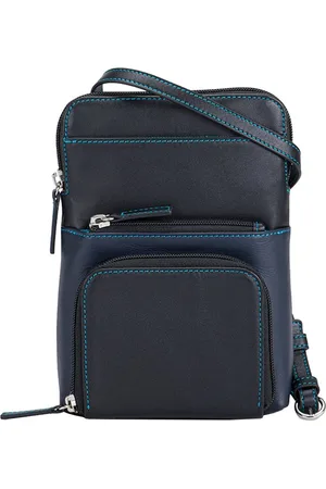 Mywalit Schoudertas Tri-Zip Crossbody Black Pace