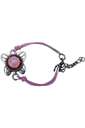 2 Love It Vlinder F - Armband - Meisjes - Verstelbaar in maat 12.5 tot 16 cm