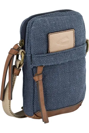 Camel Active Schoudertas Oakland PI Cross Bag Blauw