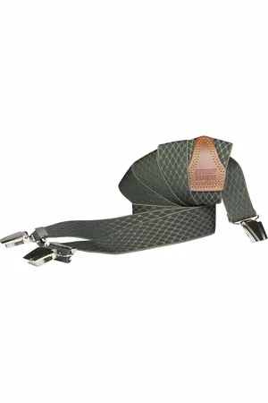 Pierre Mouton Diadème Bretel - Bretels - Volwassenen - Heren - - 140cm - 3 brede clips - XL - XXL