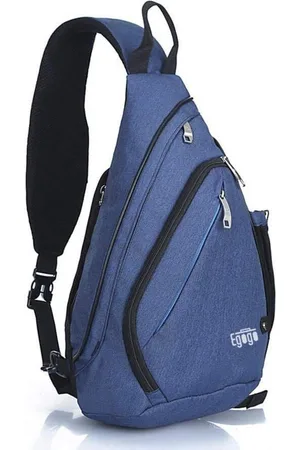 Merkloos Multifunctionele schoudertas rugzak crossbody tas sling tas wandelen duckpack een must schouderriem voor mannen en vrouwen