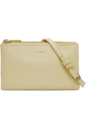 Matt & Nat T Triplet Loom Crossbody Bag Tapioca