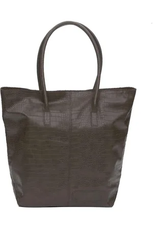 Zebra Trends Natural Bag Kartel met Rits - CROCO