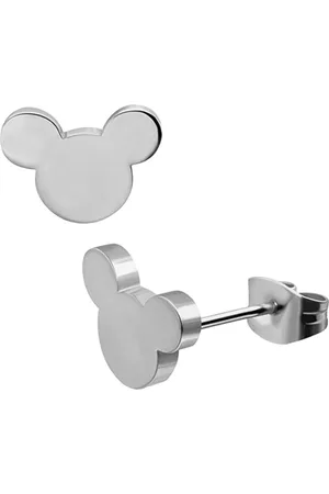 Leukste koop Oorbellen Mickey mouse zweerknopjes Zilverkleurig chirurgisch staal 8mm
