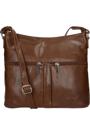 The Monte Medium Crossbodytas / Schoudertas Dames - Leer - Taree