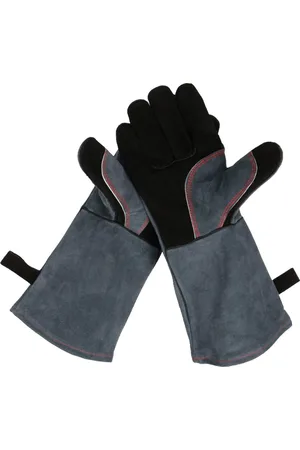 Merkloos Handschoenen - Anti-slip Hittebestendige Grill Handschoenen voor BBQ, Koken, Bakken, Lassen en Roken