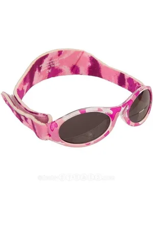 Banz UV-beschermende zonnebril voor kinderen - Bubzee - Roze Camo - maat Onesize (0-2yrs)