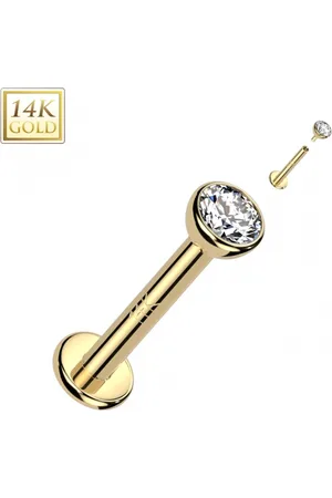 LMPiercings NL 14kt. piercing 3mm top