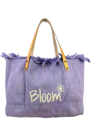 Enjoy Strandtas - - met bloem -shopper - trendy -groot