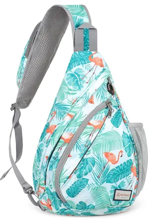 Merkloos Compacte en Veilige Crossbody Sling Tas voor Outdoor en Dagelijks Gebruik
