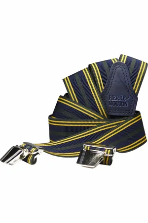 Pierre Mouton Le Mans Bretel - Bretels - Volwassenen - Heren - - 140cm - 3 brede clips - XL - XXL