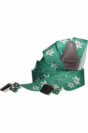 Pierre Mouton Edelweiss Bretel - Bretels - Volwassenen - Heren - - 140cm - 3 brede clips - XL - XXL