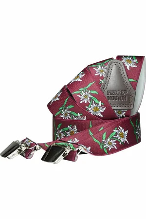 Pierre Mouton Edelweiss Bretel - Bretels - Volwassenen - Heren - - 140cm - 3 brede clips - XL - XXL
