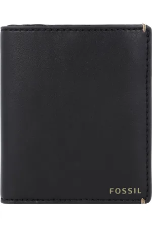 Fossil Kaarthoes Joshua Vegan Cactus Front Pocket Wallet Zwart