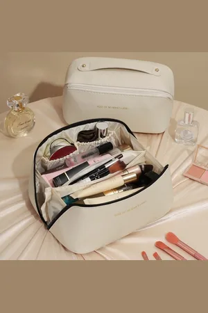 Merkloos Tasje, Toilettas, Make Up Koffer, Beautycase, Make Up Organizer, Make Up Tas, Reis Toilettas, Reistas, Toilettas Dames, Make Up Organizer, Make Up Etui, Beautycase Koffer, Cosmetica Tas, Verjaardag, Moederdag, Valentijnsdag, Cadeautje