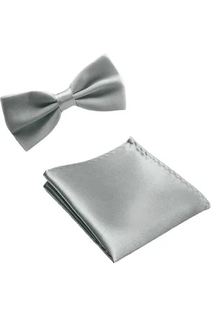 Merkloos Vlinderstrik - inclusief - pochette - - strik - strikje - vlinderdas - pochet - heren - Cadeau