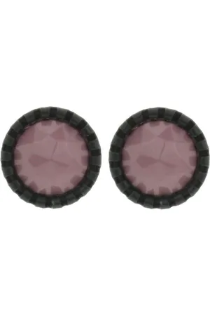 Behave Oorstekers - Rond 1,3 cm - Paars Mauve