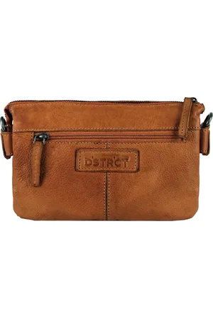 DSTRCT Kleine Schoudertas / Crossbody Tas Dames - Leer - Harrington Road