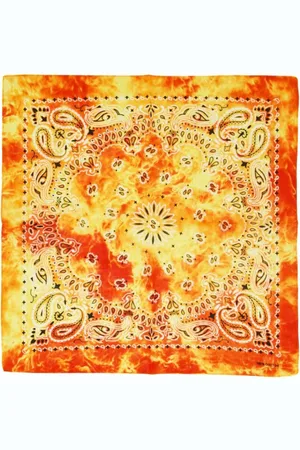 Fako Fashion Paisley Bandana - Tie Dye - Acid Wash