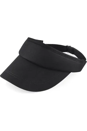 Beechfield Sports Visor Zwart