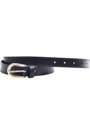 Merkloos Nette Herenriem met Stiksels - - 2 cm Breed - Schroefaanpasbaarheid- Leer- 100 cm