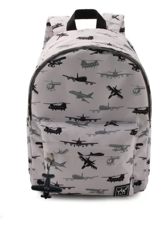 YLX Gear Rugzak voor kinderen | & Vliegtuigen. Gemaakt van gerecycled plastic. Jongens | schooltas, rugtas | , vliegtuigen