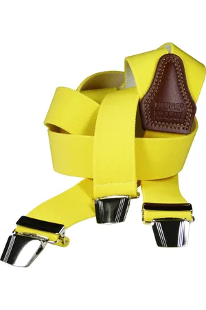 Pierre Mouton Sterke Bretel - Bretels - Volwassenen - Heren - - 140cm - 3 brede clips - XL - XXL