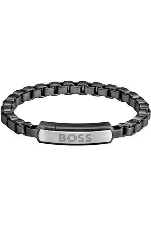 HUGO BOSS HBJ1580598M DEVON Heren Armband - Schakelarmband - Sieraad - Staal - - Venetiaans - 19 cm lang