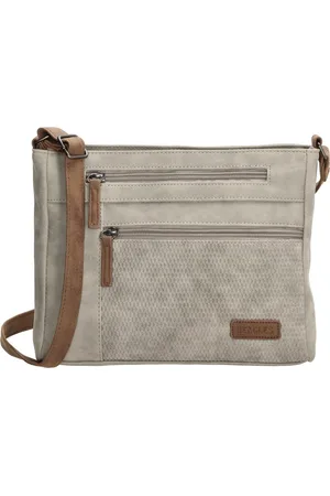 Beagles Brunete Crossbody Schoudertas - Handige Ritsvakken