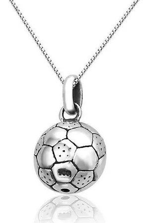 Montebello Ketting Voetbal - 925 Gerhod. - Sport - ???10mm - 45cm