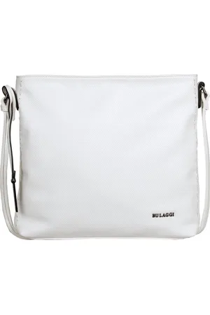 Bulaggi Crossover tas Gerbera voor Dames / Crossbody - - vegan leather / Witte handtas met verstelbare schouderriem