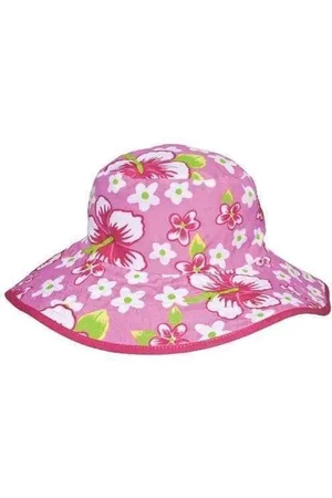 Banz Kidz Floral Pink Reversible Sun Hat