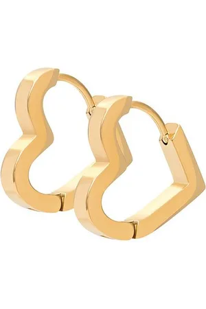 Ixxxi Jewelry-Heart-Goudkleurig-Dames Oorbellen