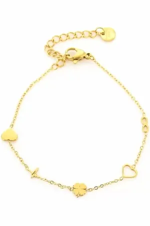MICHELLE Armband Martha - - Armband - 16 + 3 cm - Stainless Steel (verkleurt niet!)