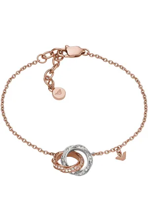 Emporio Armani Dames Armband Staal - MeerkleurigRoségoudkleurigZilverkleurig