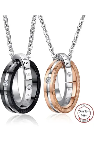 Soraro Eternal Ketting Set | Liefdes Cadeau | Geschenkset Mannen Vrouwen | Relatie Koppel Cadeau | Cadeautje voor vrouw