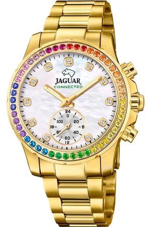 Jaguar J983/4 - Polshorloge - Hybride - Dames - Connected