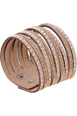 Fako Bijoux® Armband - Breed - Strass
