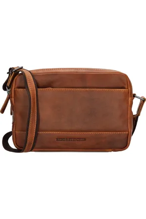 Hide & Stitches Japura Crossbody Schoudertas 100% Leder