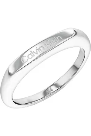 Calvin Klein CJ35000187D Dames Ring - Minimalistische ring