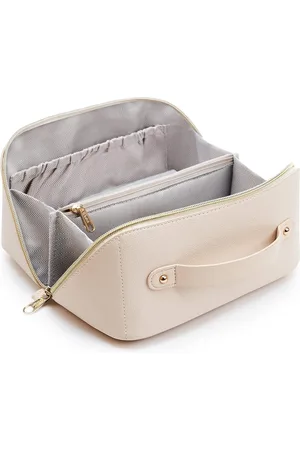 Merkloos Toilettas Dames - Weekendtas Toilettas met Handvat - Reistas - 24x12 cm