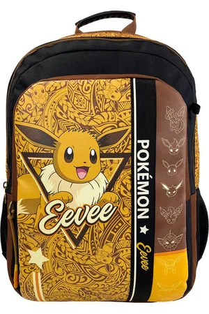 Pokemon Rugzak - Eevee - 3 vakken - Premium Quality - 43cm - Grote rugzak