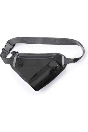 Merkloos Heuptas - Fanny Pack - Buideltasje - Heuptasje dames- Festival tasje - Driehoek - Sport - 35 x 12 cm